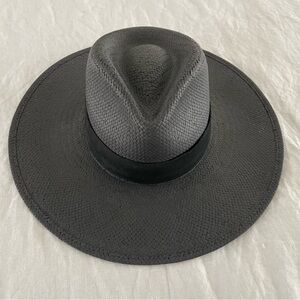 Janessa Leone Packable Black Fedora
